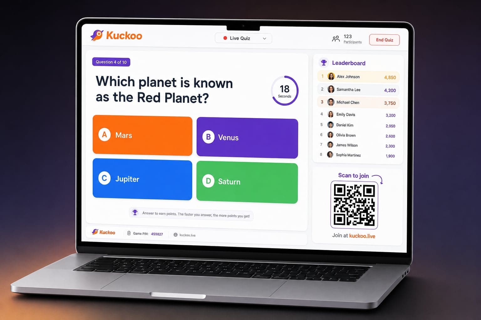 Kuckoo.app - Interactive Engagement Platform